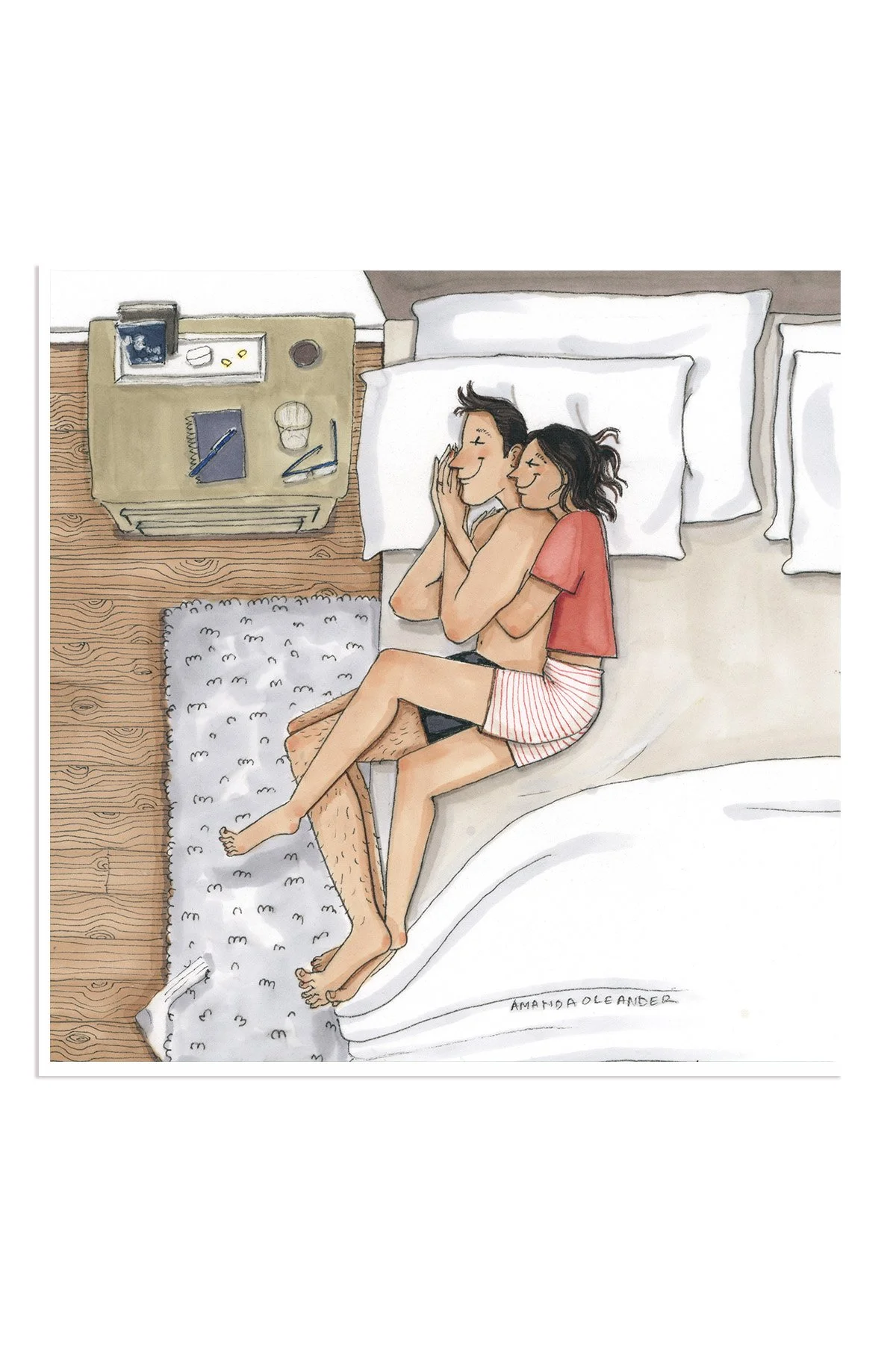 Bedtime Story art print by Amanda Oleander. — AMANDA OLEANDER